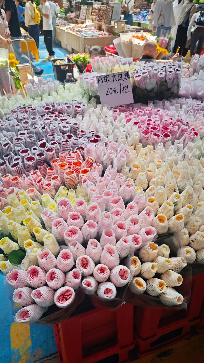 花卉市场：五彩斑斓的商业图景
